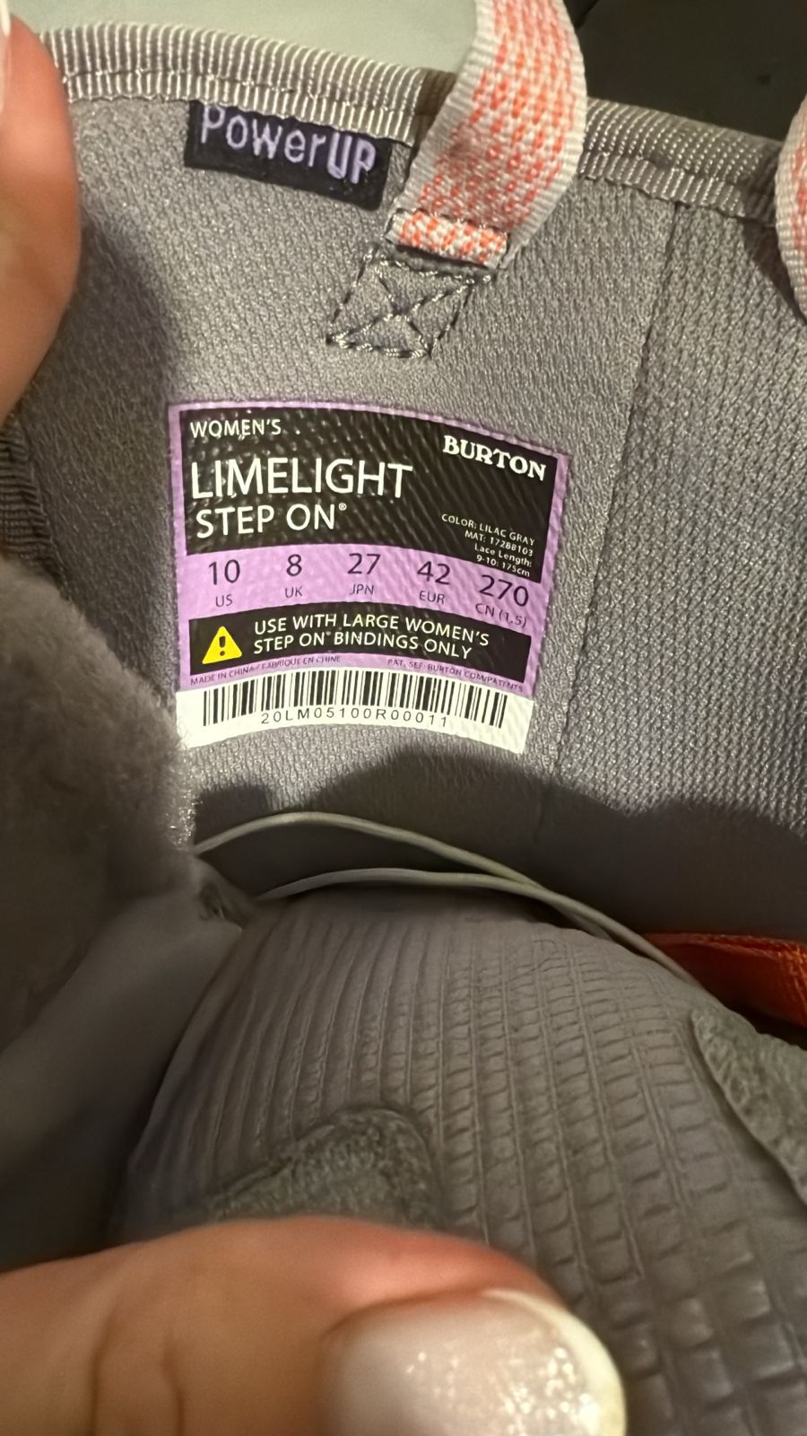 Burton Limelight Step On - 5