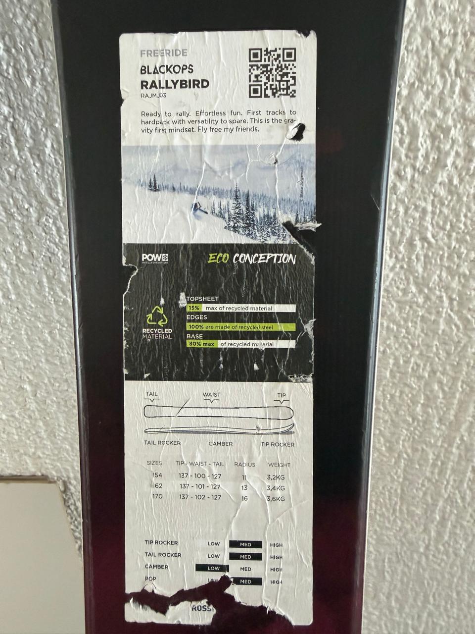 Rossignol Blackops Rallybird - 4